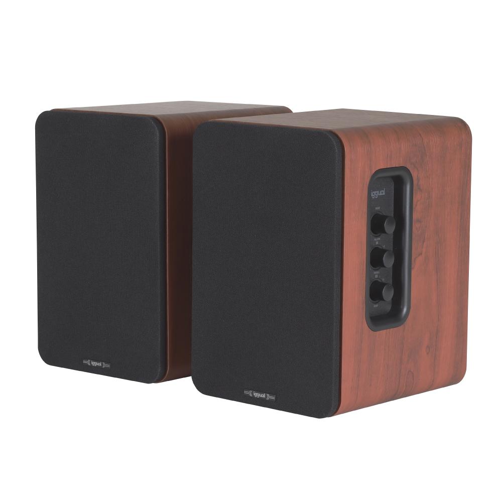 iggual Altavoces 2.0 50W Bluetooth 5.3 Home Studio