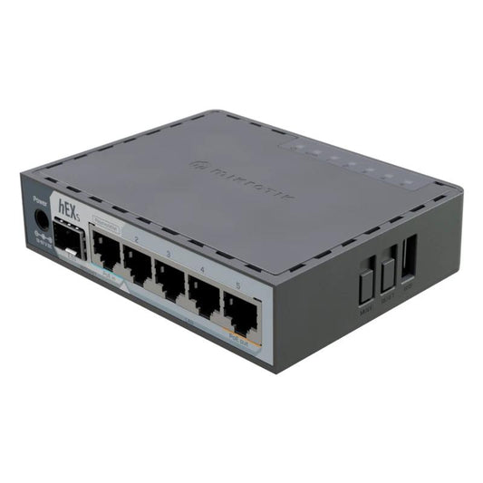 Mikrotik E60iUGS hEX Router 5xGbE PoE-I/O 1x2.5SFP
