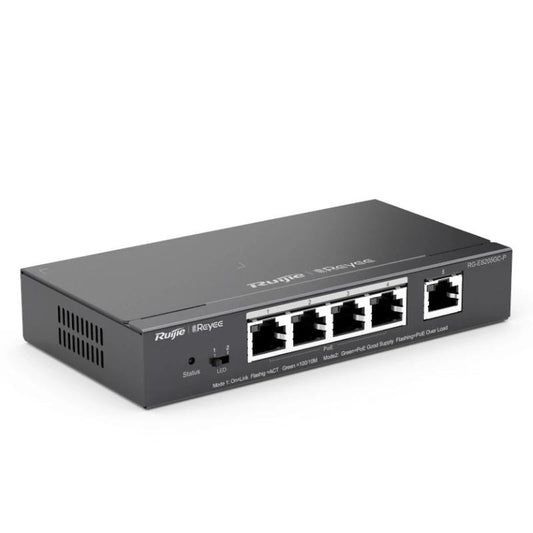 Reyee Switch 5xGb RJ45 (4 PoE/POE+) 54W Steel