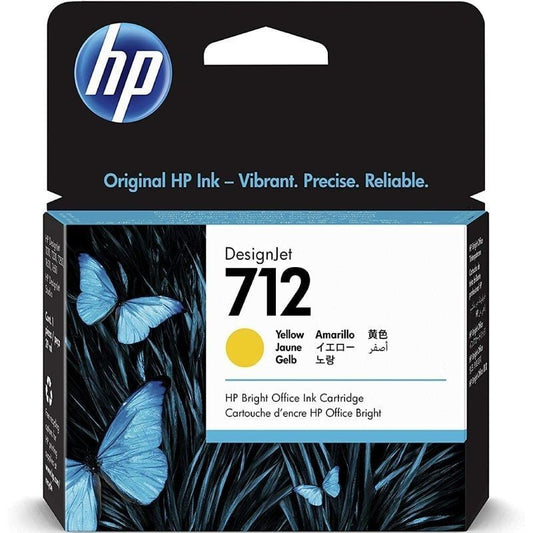 HP Cartucho 712 Amarillo