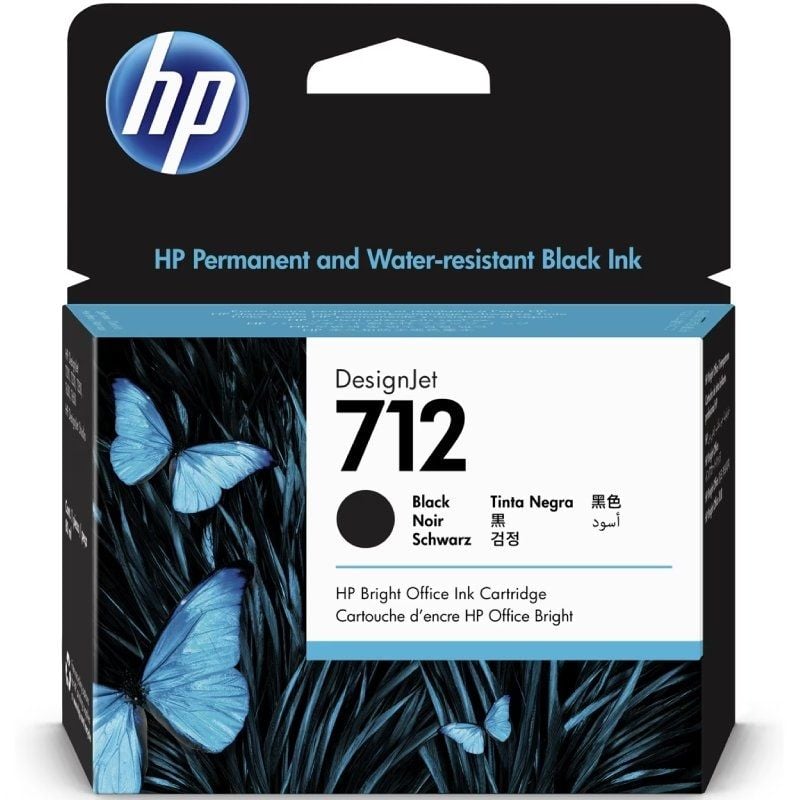 Cartucho de Tinta Original HP nº712
Negro