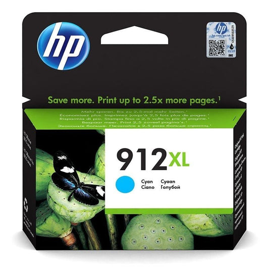 HP Cartucho 912XL Cyan