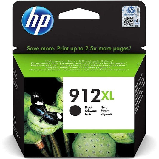 HP Cartucho 912XL Negro