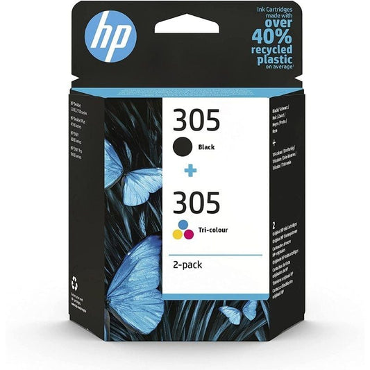 HP Cartucho Multipack 305 Negro+Color