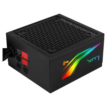 Fuente de Alimentación Aerocool LUX RGB 550M
550W
Ventilador 12cm
80 Plus Bronze