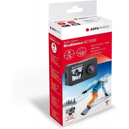 Cámara Digital Deportiva AgfaPhoto AC7000 2.7K
16MP
Ángulo de visión 120º
Gris