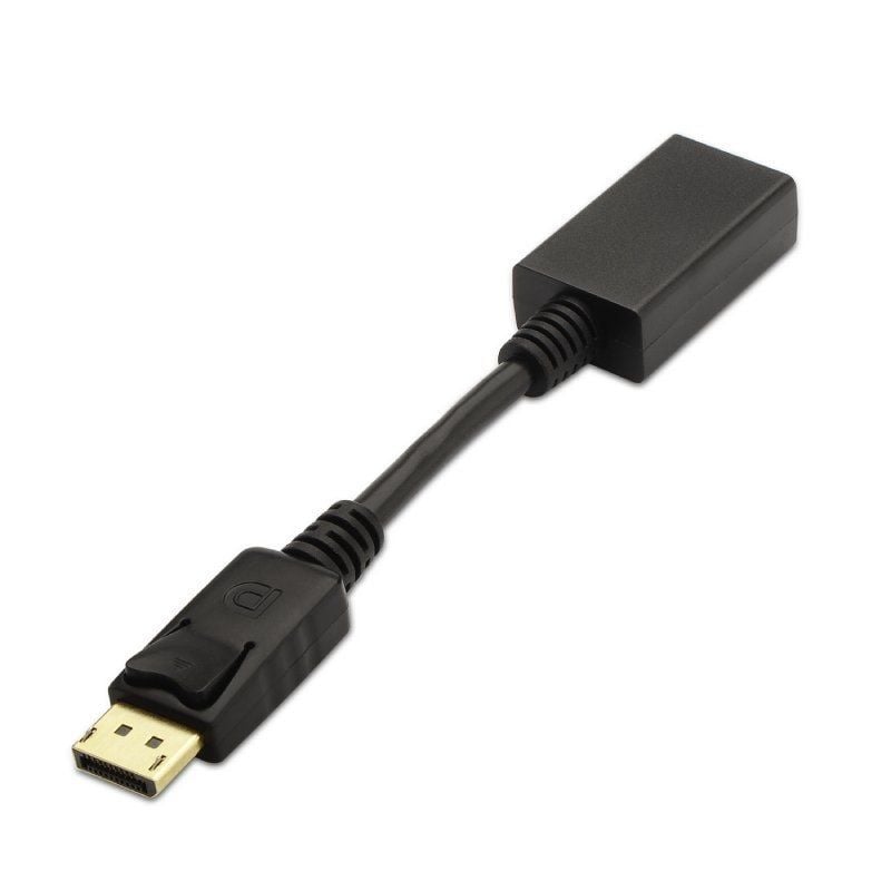 Aisens Conversor DISPLAYPORT/M-HDMI A/H negro 15cm