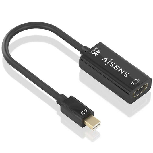 Cable Conversor Aisens A125-0904
Mini DisplayPort Macho - HDMI Hembra
15cm
Negro