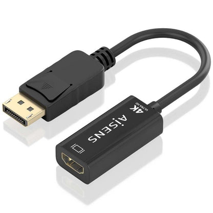 Cable Conversor Aisens A125-0905
DisplayPort Macho - HDMI Hembra
15cm
Negro