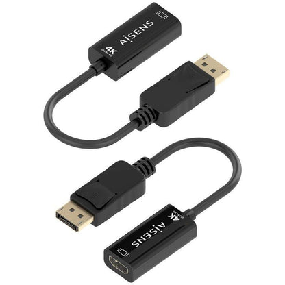 Cable Conversor Aisens A125-0905
DisplayPort Macho - HDMI Hembra
15cm
Negro