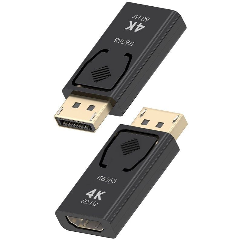Adaptador HDMI 4K Aisens A125-0908
DisplayPort Macho - HDMI Hembra