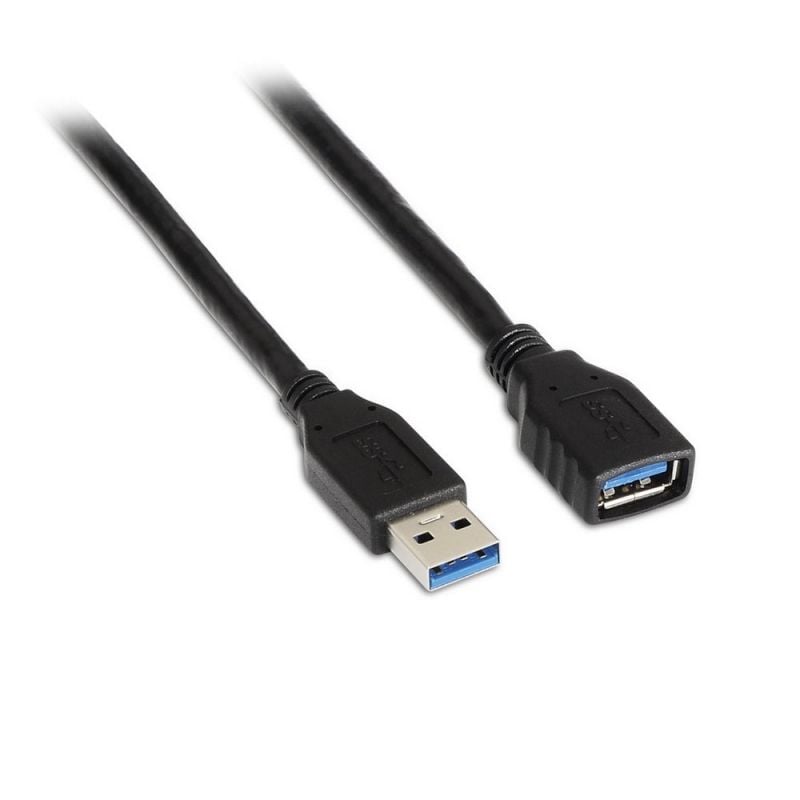 Cable Alargador USB 3.0 Aisens A105-0041
USB Macho - USB Hembra
Hasta 9W
625Mbps
1m
Negro