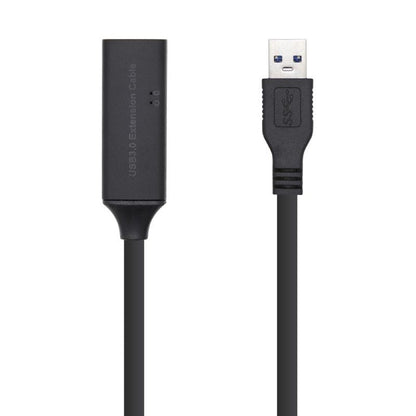 Cable Alargador USB 3.0 con Amplificador Aisens A105-0408
USB Macho - USB Hembra
Hasta 9W
625Mbps
10m
Negro