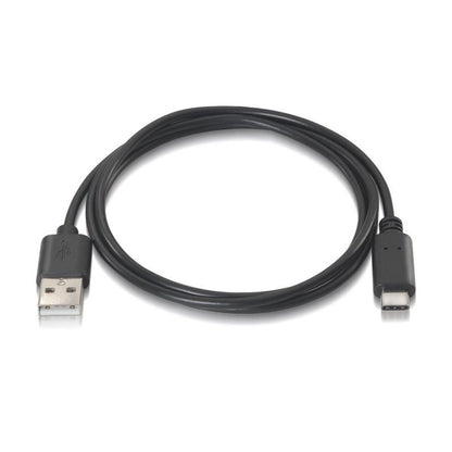 Cable USB 2.0 Tipo-C Aisens A107-0052
USB Tipo-C Macho - USB Macho
Hasta 9W
625Mbps
2m
Negro