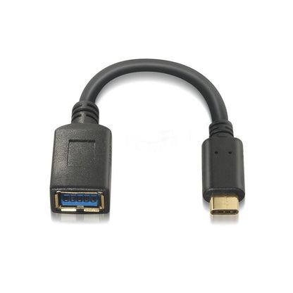 Cable USB 3.1 Tipo-C Aisens A107-0062
USB Tipo-C Macho - USB Hembra
Hasta 27W
625Mbps
15cm
Negro
