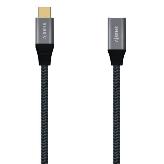 Cable Alargador USB 3.2 Tipo-C Aisens A107-0635 20GBPS 5A 100W
USB Tipo-C Macho - USB Tipo-C Hembra
Hasta 100W
2500Mbps
1m
Gris