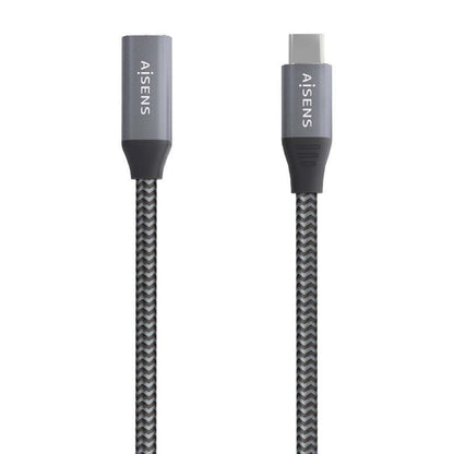 Cable Alargador USB 3.2 Aisens A107-0636
USB Tipo-C Macho - USB Tipo-C Hembra
Hasta 100W
20Gbps
2m
Gris