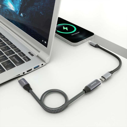 Cable Alargador USB 3.2 Aisens A107-0761
USB Tipo-C Macho - USB Tipo-C Hembra
Hasta 100W
20Gbps
1.5m
Gris
