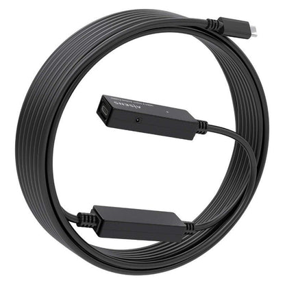 Cable Alargador USB 3.2 con Amplificador Aisens A107-0870
USB Tipo-C Macho - USB Tipo-C Hembra
Hasta 100W
20Gbps
10m
Negro