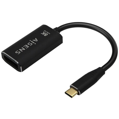 Conversor Aisens A109-0690
USB Tipo-C Macho - DisplayPort Hembra
Hasta 27W
1250Mbps
15cm
Negro