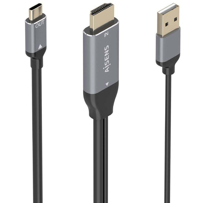 Cable Conversor Aisens A109-0871
HDMI Macho
USB Macho - USB Tipo-C Macho
1.8m
Negro