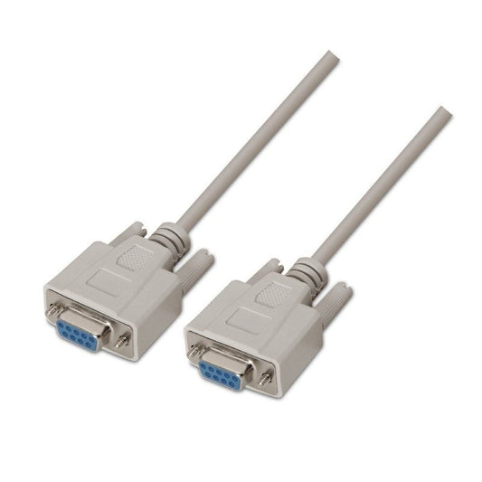 Aisens Cable Serie Null Modem DB9/H-DB9/H 1.8m
