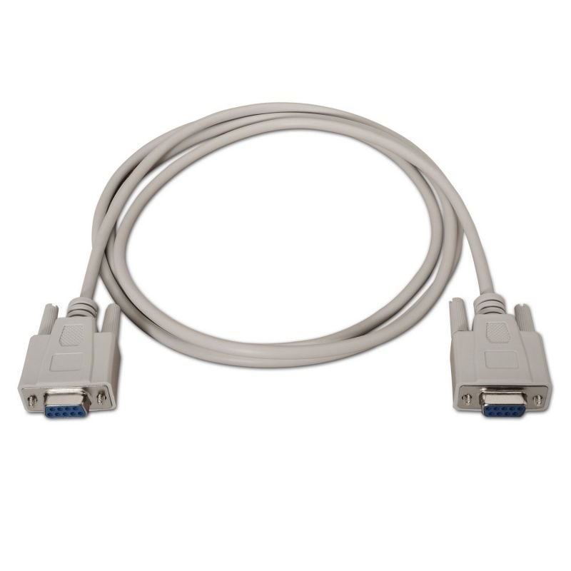 Aisens Cable Serie Null Modem DB9/H-DB9/H 1.8m