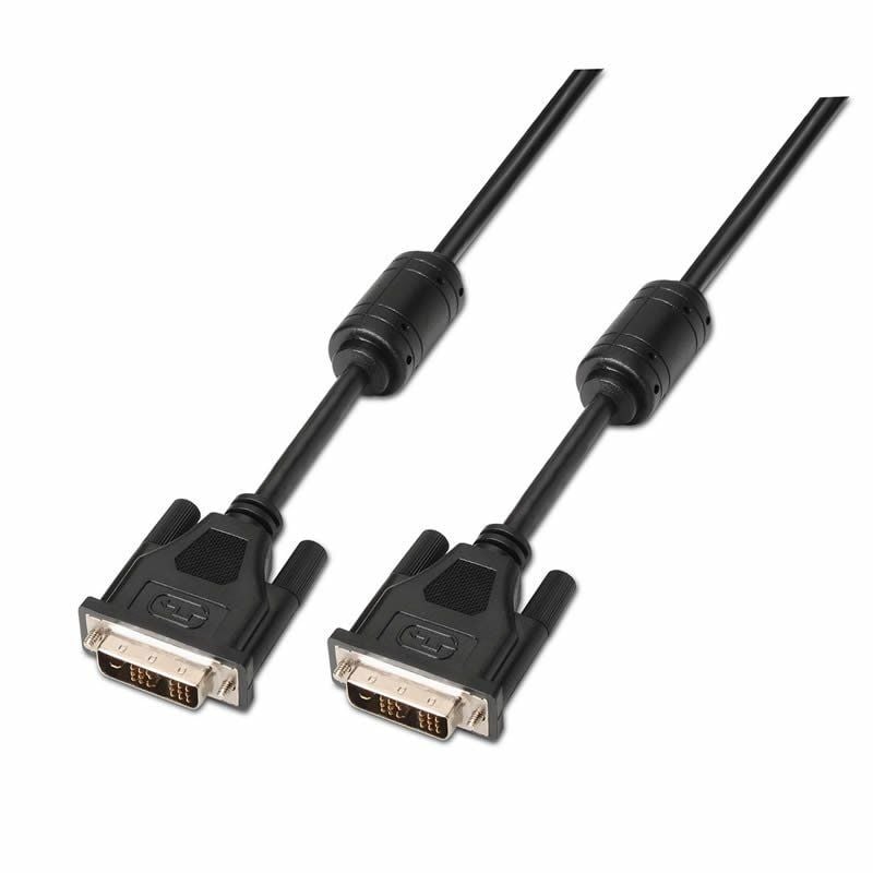 Cable DVI Aisens A117-0086
DVI-D Macho - DVI-D Macho
Hasta 3W
10Mbps
1.8m
Negro