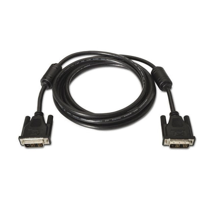 Cable DVI Aisens A117-0086
DVI-D Macho - DVI-D Macho
Hasta 3W
10Mbps
1.8m
Negro