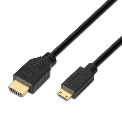 Cable HDMI Aisens A119-0114
HDMI Macho - Mini HDMI Macho
Hasta 10W
720Mbps
1.8m
Negro