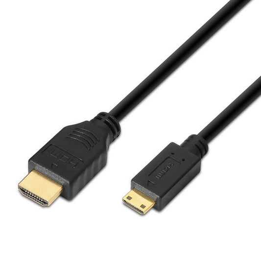 Cable HDMI Aisens A119-0114
HDMI Macho - Mini HDMI Macho
Hasta 10W
720Mbps
1.8m
Negro