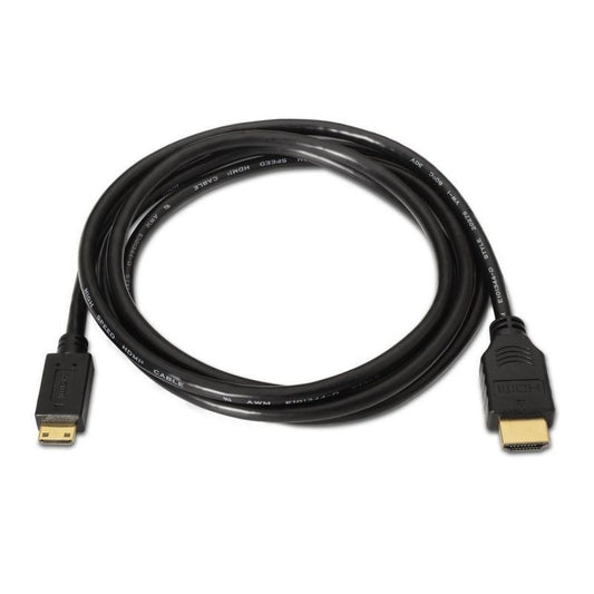 Cable HDMI Aisens A119-0114
HDMI Macho - Mini HDMI Macho
Hasta 10W
720Mbps
1.8m
Negro