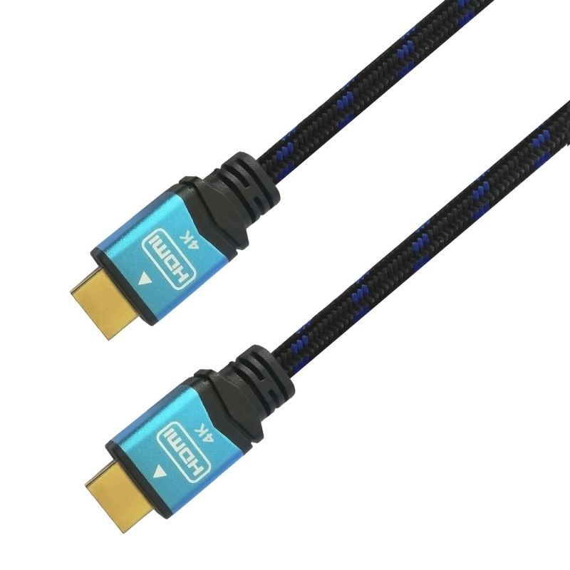 Cable HDMI 2.0 4K Aisens A120-0359
HDMI Macho - HDMI Macho
Hasta 10W
2250Mbps
5m
Negro y Azul
