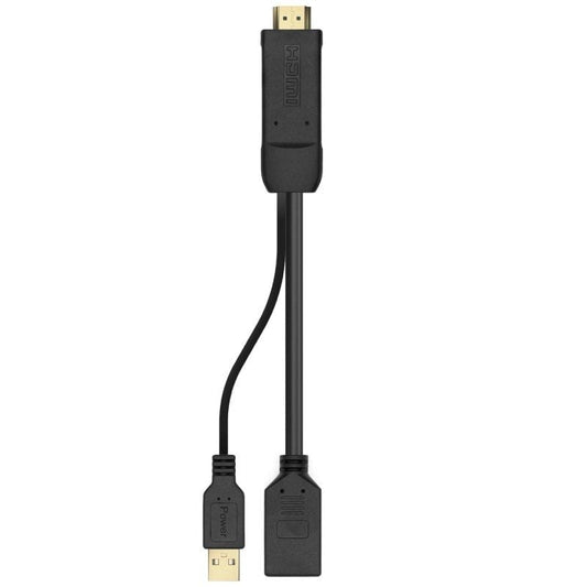 Cable Conversor 4K Aisens A122-0642
HDMI Macho - DisplayPort Hembra - USB Macho
Hasta 10W
2250Mbps
10cm + 10cm
Negro