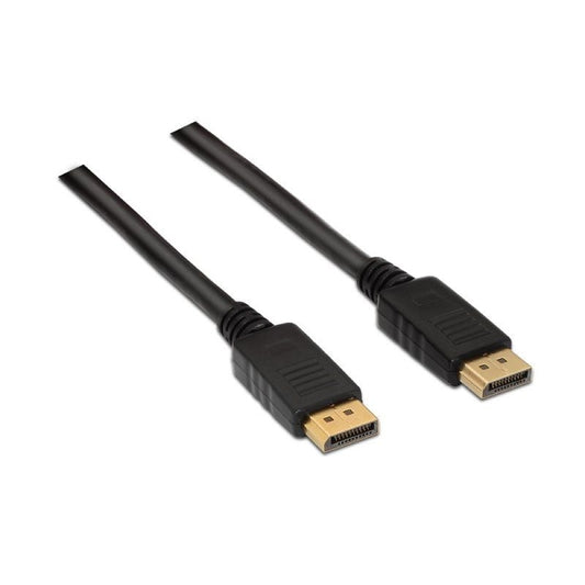 Cable DisplayPort 1.2 4K Aisens A124-0130
DisplayPort Macho - DisplayPort Macho
Hasta 5W
2300Mbps
3m
Negro