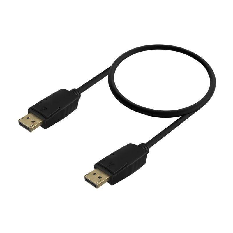 Cable DisplayPort 1.2 CCS 4K Aisens A124-0737
DisplayPort Macho - DisplayPort Macho
Hasta 5W
2300Mbps
50cm
Negro