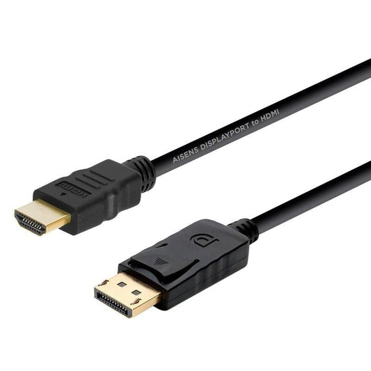 Aisens Cable Conversor Displayport/M-HDMI/M, 2.0m