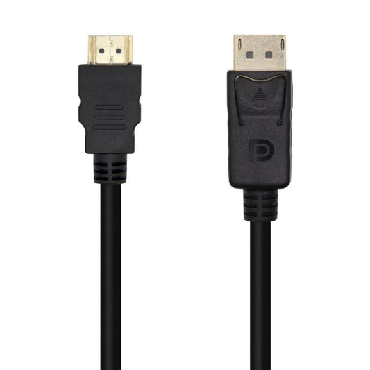 Cable Conversor Aisens A125-0459
DisplayPort Macho - HDMI Macho
Hasta 5W
2300Mbps /1m
Negro
