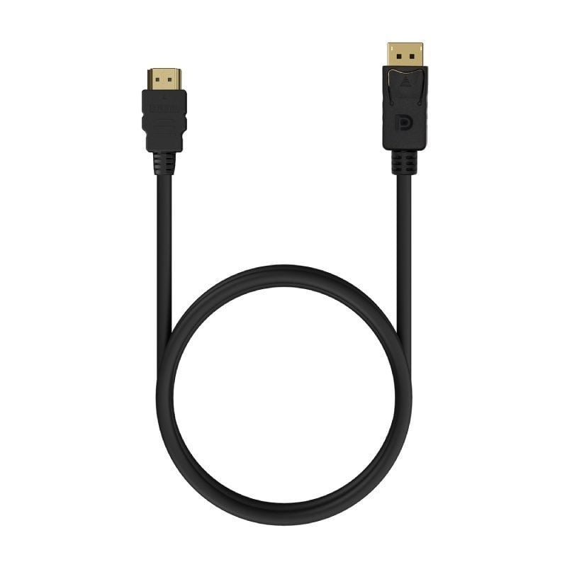 Cable Conversor Aisens A125-0550
Displayport Macho - HDMI Macho
Hasta 5W
2300Mbps
50cm
Negro