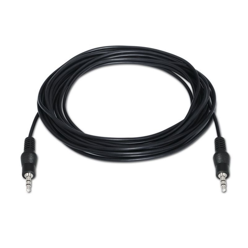 Cable Estéreo Aisens A128-0144
Jack 3.5 Macho - Jack 3.5 Macho
Hasta 0.1W
10m
Negro
