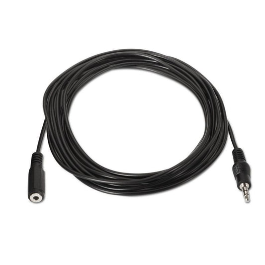 Cable Estéreo Aisens A128-0146
Jack 3.5 Macho - Jack 3.5 Hembra
Hasta 0.1W
3m
Negro