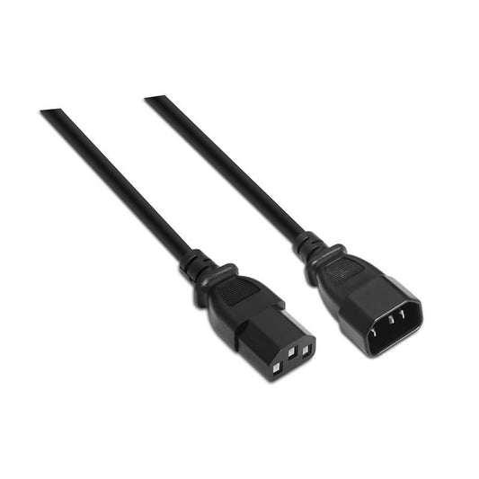 Cable Alargador de Alimentación CPU Aisens A132-0171
IEC C13 Hembra - IEC C14 Macho
Hasta 1500W
1.5m
Negro