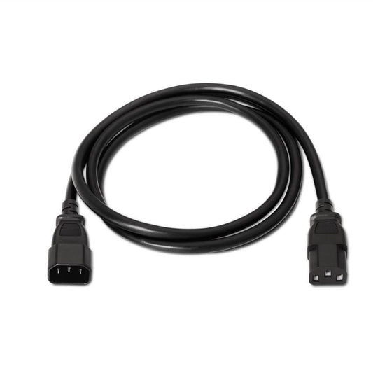 Cable Alargador de Alimentación CPU Aisens A132-0171
IEC C13 Hembra - IEC C14 Macho
Hasta 1500W
1.5m
Negro