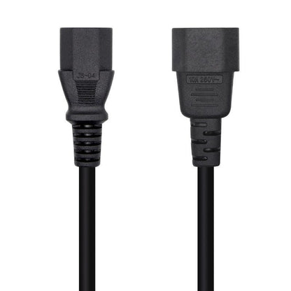 Cable Alimentación Aisens A132-0466
C13 Hembra - C14 Macho
Hasta 1500W
3m
Negro