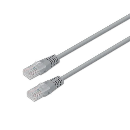Aisens Latiguillo RJ45 CAT.6 UTP 1.0m Gris Cobre