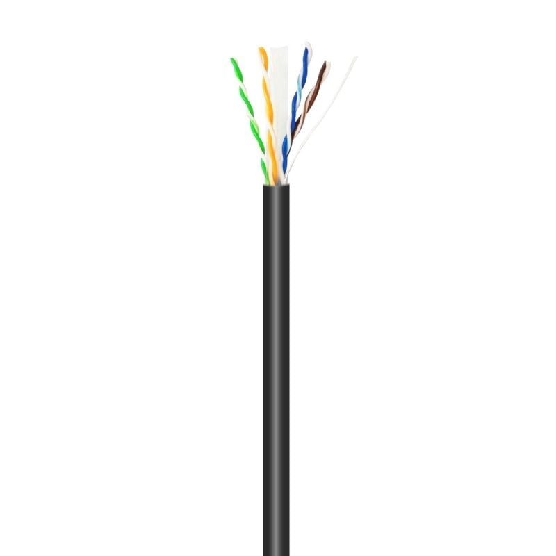 Bobina de Cable RJ45 para Exteriores UTP AWG23 Aisens A135-0675 Cat.6
100m
Impermeable
Negro