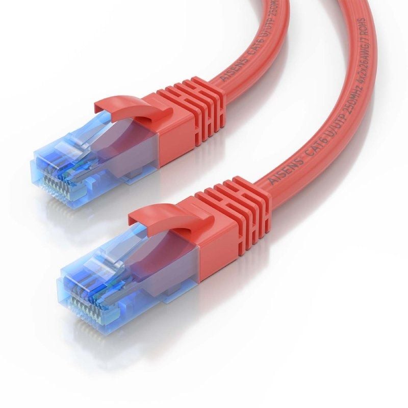 Cable de Red RJ45 AWG26 CCA UTP Aisens A135-0793 Cat.6
4m
Rojo