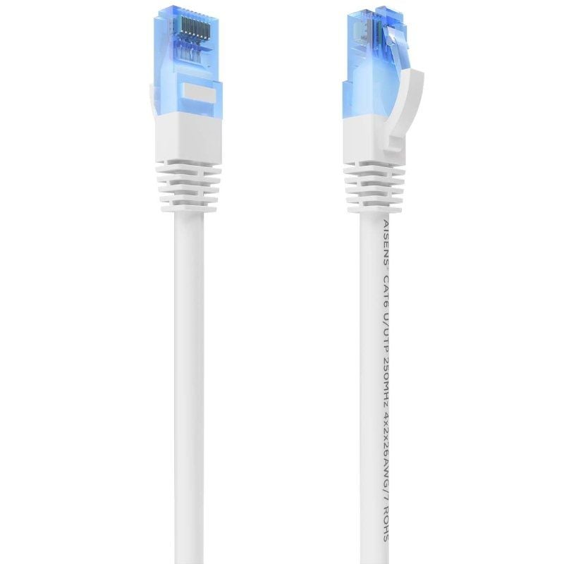 Aisens Cable RJ45 CAT.6 UTP AWG26 CCA Blanco 5.0