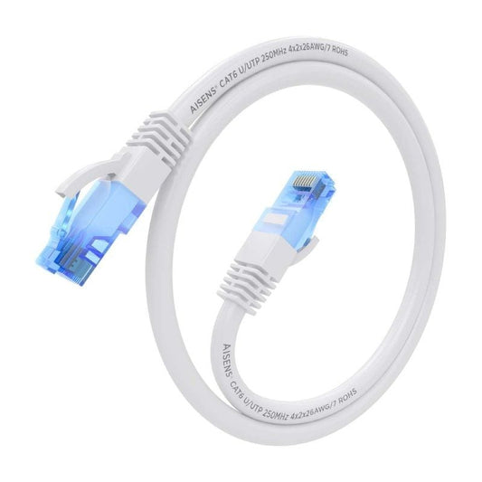 Aisens Cable RJ45 CAT.6 UTP AWG26 CCA Blanco 5.0