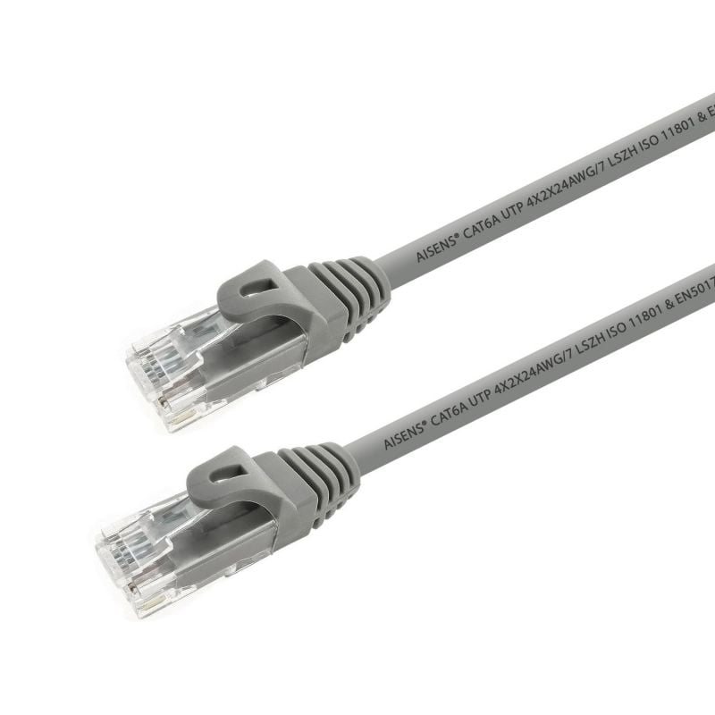 Aisens Latiguillo Rj45 Cat.6A Utp Gris 5.0M
